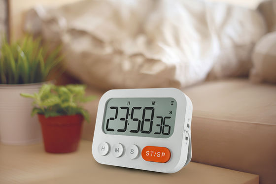 90dB Indoor Outdoor Thermometer Digital Timer Clock With Alarm