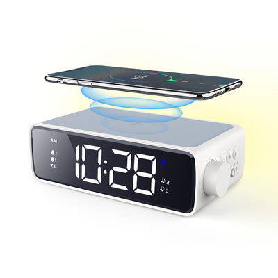LED Light 10W Mobile Phone Charging Smart Wireless Charging Pad