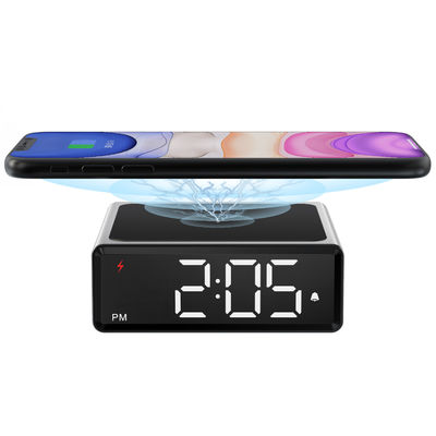 Multi Function 10W Wireless Charging Clock Mobile phone Fast Charger