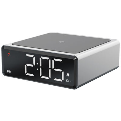 Multi Function 10W Wireless Charging Clock Mobile phone Fast Charger