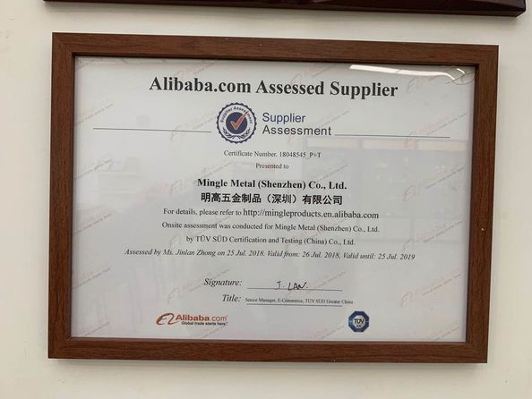 China Mingle Development (Shen Zhen) Co., Ltd. Certification